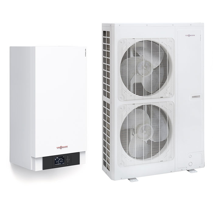Термопомпа Viessmann Vitocal 100-S AWB-M-E-AC 101.A12, 12 kW, отопление, охлаждане и БГВ